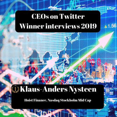 CEOs on Twitter, Klaus-Anders Nysteen, Hoist Finance